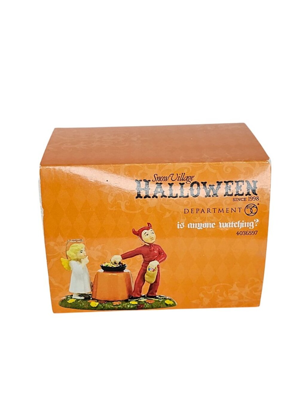 Department 56 Snow Village Halloween Is Anyone Watching Figurine 4036597 NIB